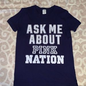Pink nation shirt